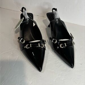 Women’s sling back low heels